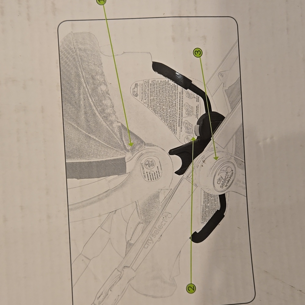 Baby Jogger City Select Black Car Seat Adapter - Picture 4 of 4